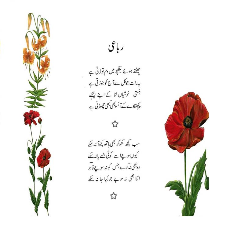 Urdu Poetry Book - Kachi Neend Say Jagi Rut - by Abdul Qadir Qadri