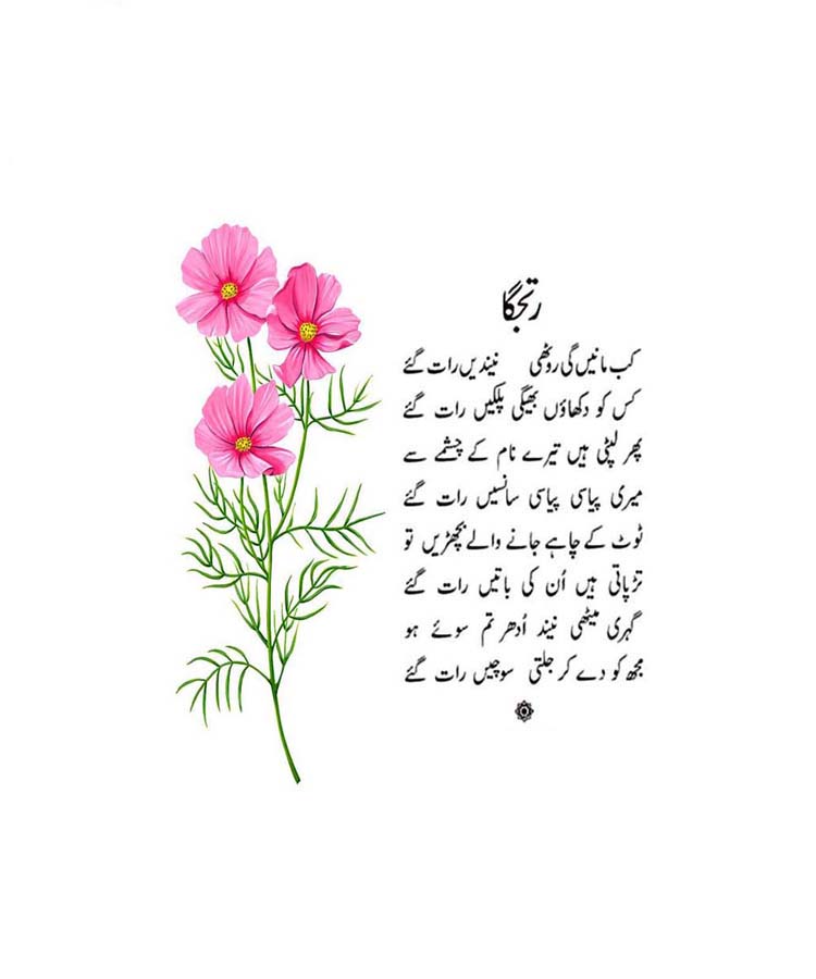 Urdu Poetry Book - Kachi Neend Say Jagi Rut - by Abdul Qadir Qadri